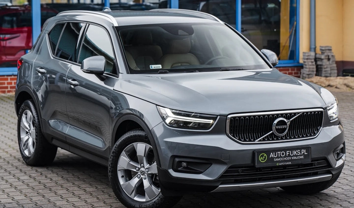 Volvo XC 40 cena 129900 przebieg: 76700, rok produkcji 2018 z Byczyna małe 781